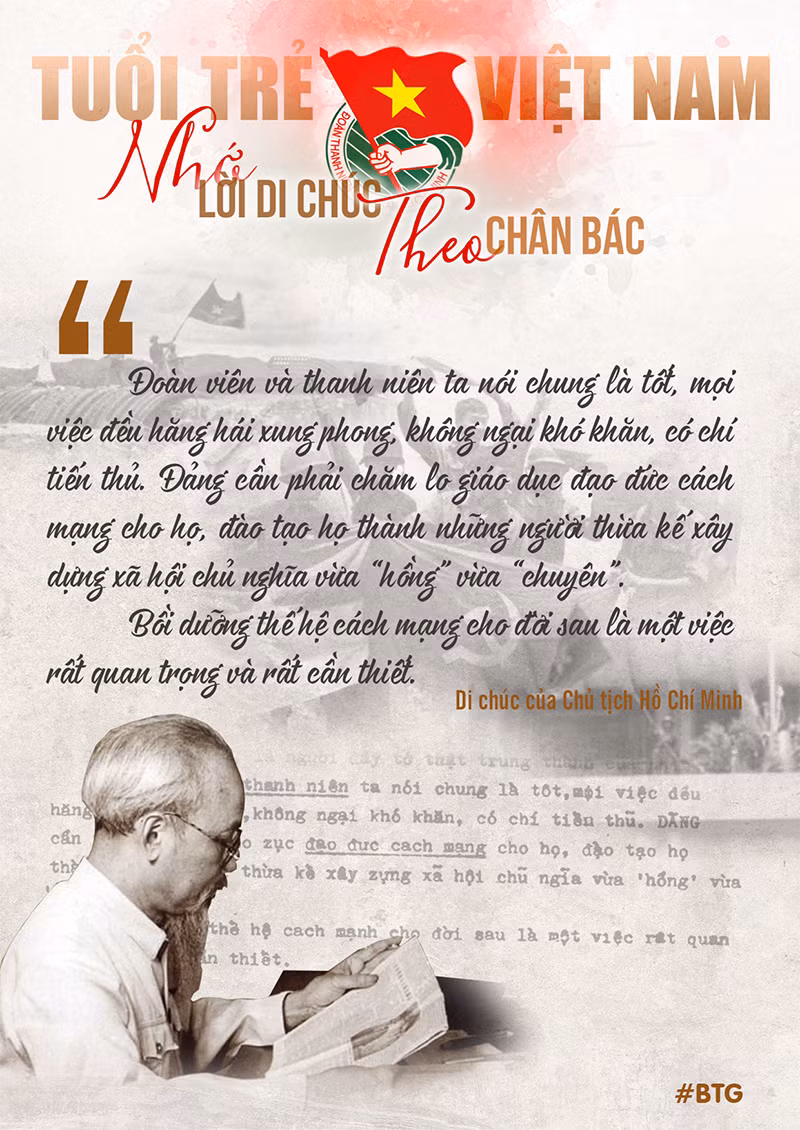 Những lời của Bác dạy thanh thiếu niên