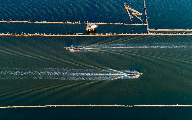 Du Xuân trên sóng nước đầm phá