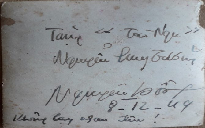 Từ mấy dòng nhật ký, nghĩ về một thế hệ ông cha