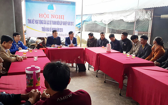 Câu lạc bộ Thanh niên, hỗ trợ, tư vấn cho thanh niên nông thôn lập nghiệp trên quê hương