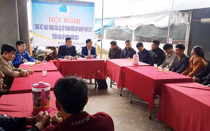 Câu lạc bộ Thanh niên, hỗ trợ, tư vấn cho thanh niên nông thôn lập nghiệp trên quê hương