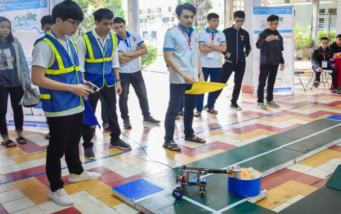 ĐH Bách Khoa Đà Nẵng: Hấp dẫn với Chung kết Mini Robocon 2019