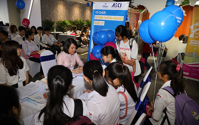 Ngày hội du học lớn nhất vừa mới được diễn ra