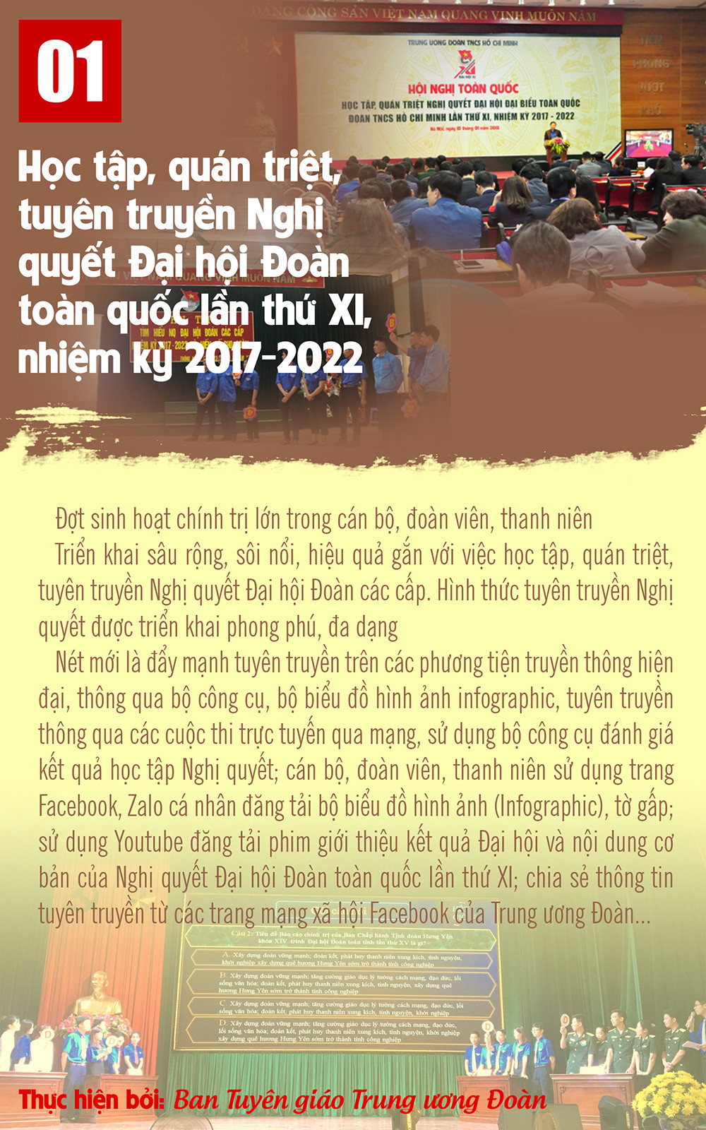 10 sự kiện, hoạt động tiêu biểu của tuổi trẻ Việt Nam năm 2018
