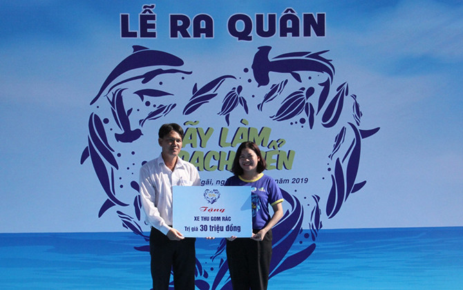 Lễ ra quân cấp Trung ương Chiến dịch “Hãy làm sạch biển” năm 2019với chủ đề “Tử tế với Đại dương”