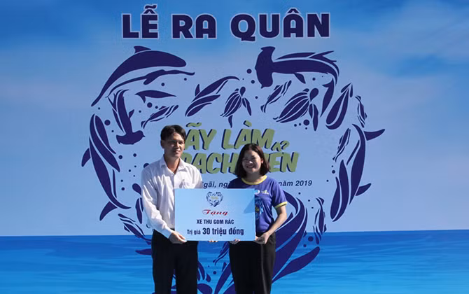 Lễ ra quân cấp Trung ương Chiến dịch “Hãy làm sạch biển” năm 2019với chủ đề “Tử tế với Đại dương”
