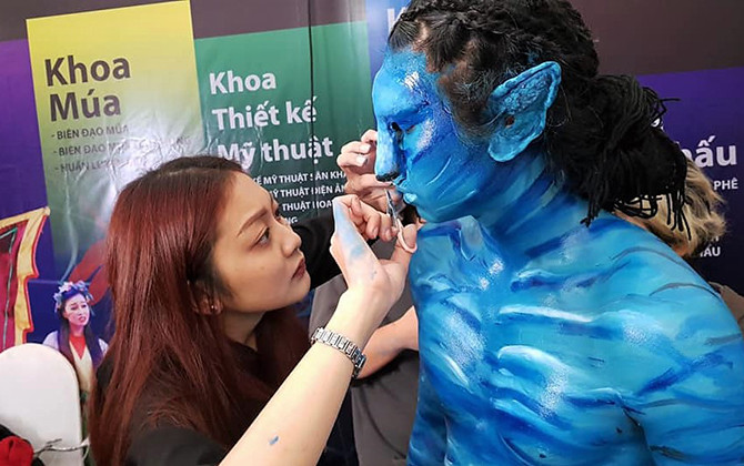 Hóa trang Nghệ thuật – Ngành học mới hợp xu hướng