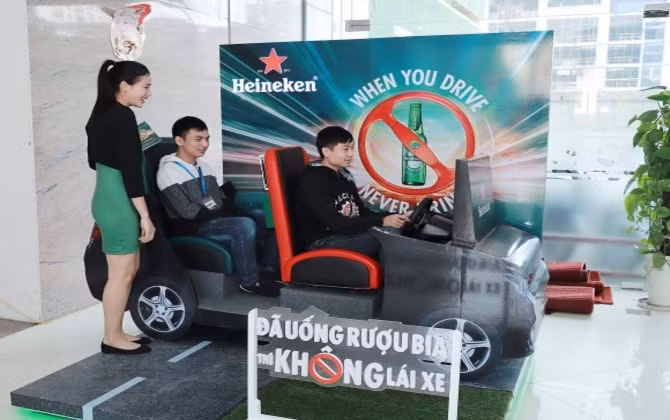 2018 và hành trình thúc đẩy thay đổi hành vi lái xe sau khi sử dụng rượu bia tại Hà Nội của Heineken