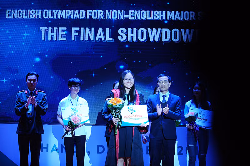 Học viện Quân Y giành giải đặc biệt Olympic tiếng Anh không chuyên toàn quốc 2018