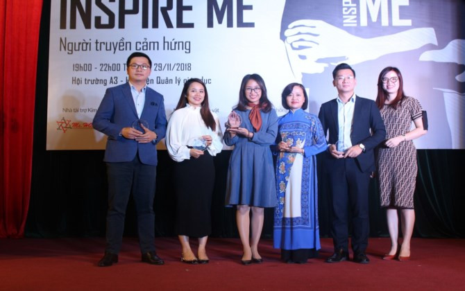 Nam sinh Báo chí giành giải Quán quân cuộc thi Inspire me – Người truyền cảm hứng 2018