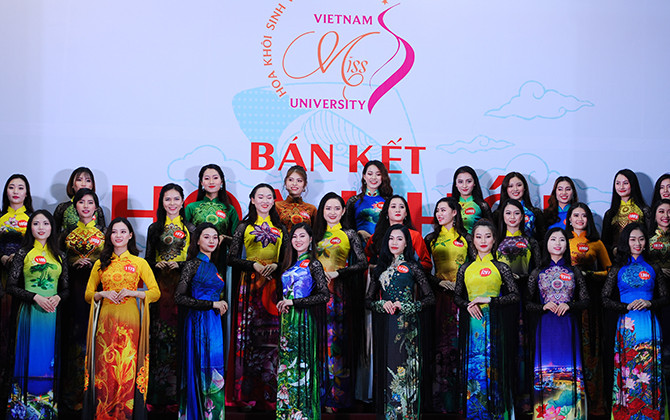 Lộ diện 15 thí sinh lọt vào Chung kết cuộc thi Hoa khôi Sinh viên