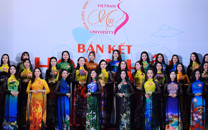 Lộ diện 15 thí sinh lọt vào Chung kết cuộc thi Hoa khôi Sinh viên