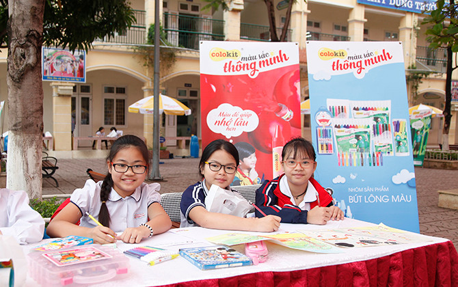 Thiếu nhi thi vẽ tranh Vì một Việt Nam xanh