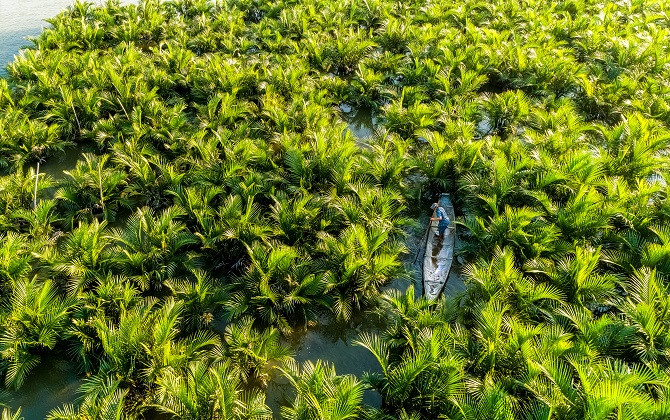 Du Xuân trên sóng nước đầm phá