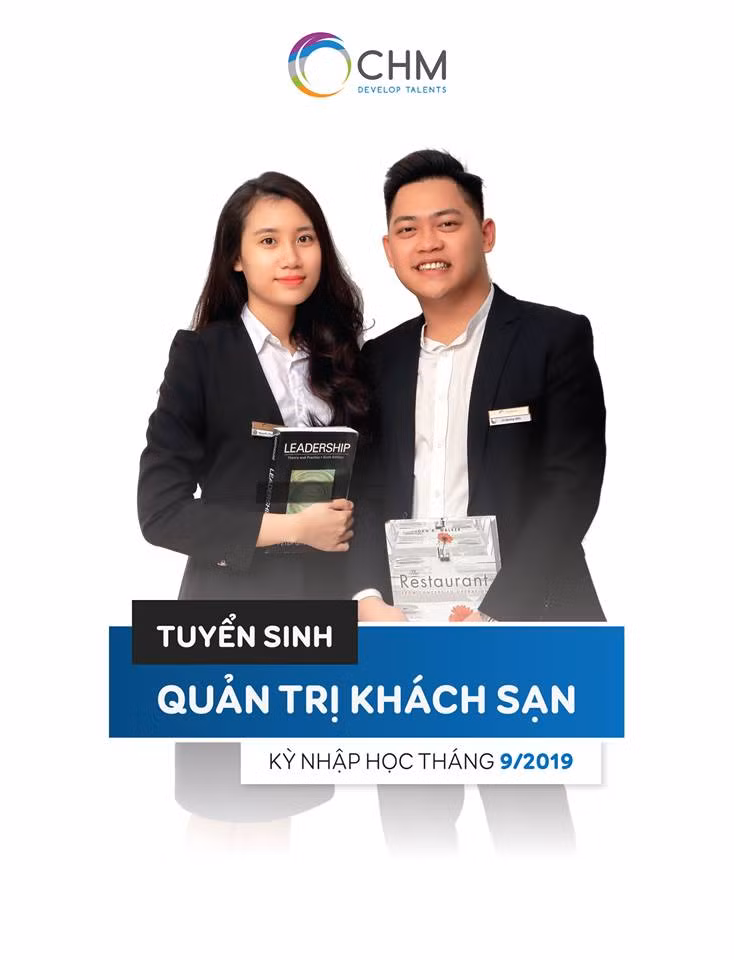 Cơ hội nghề nghiệp rộng mở khi học Quản trị Khách sạn tại CHM