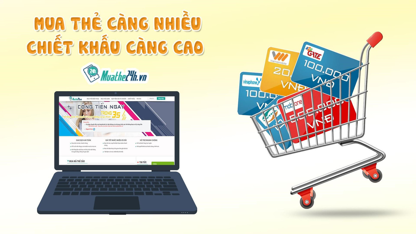 Muathe24h.vn: Khát vọng số hóa thói quen mua thẻ cào của người Việt