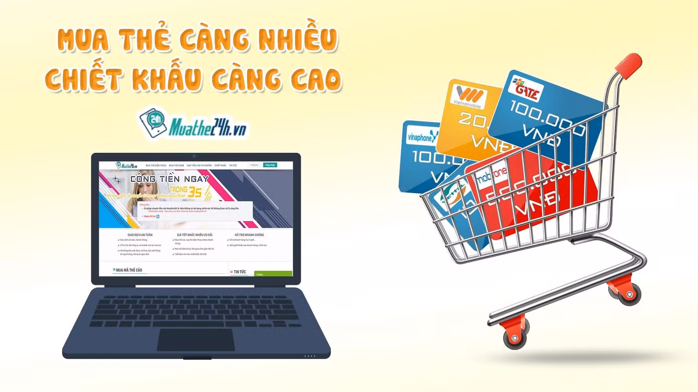 Muathe24h.vn: Khát vọng số hóa thói quen mua thẻ cào của người Việt