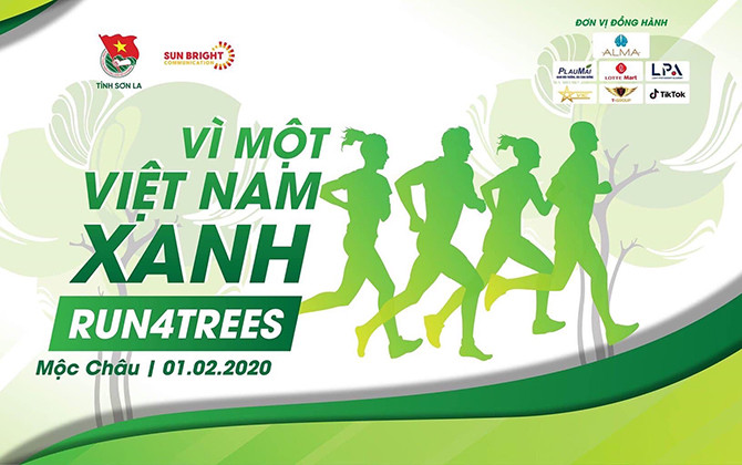 Hơn 300 vận động viên tham gia giải chạy Vì một Việt Nam xanh