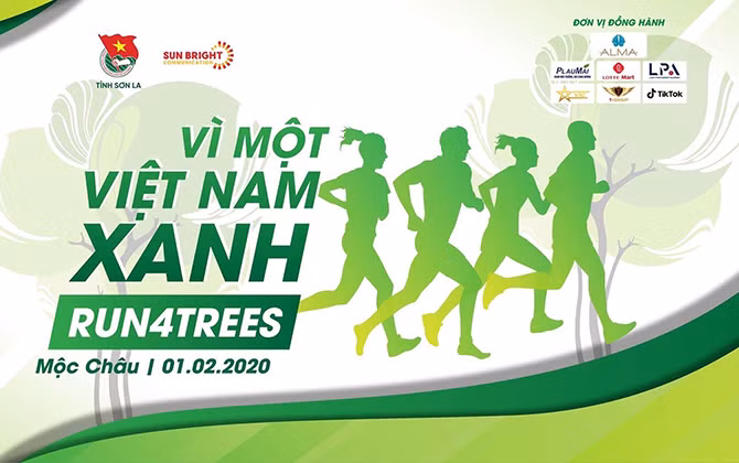 Hơn 300 vận động viên tham gia giải chạy Vì một Việt Nam xanh