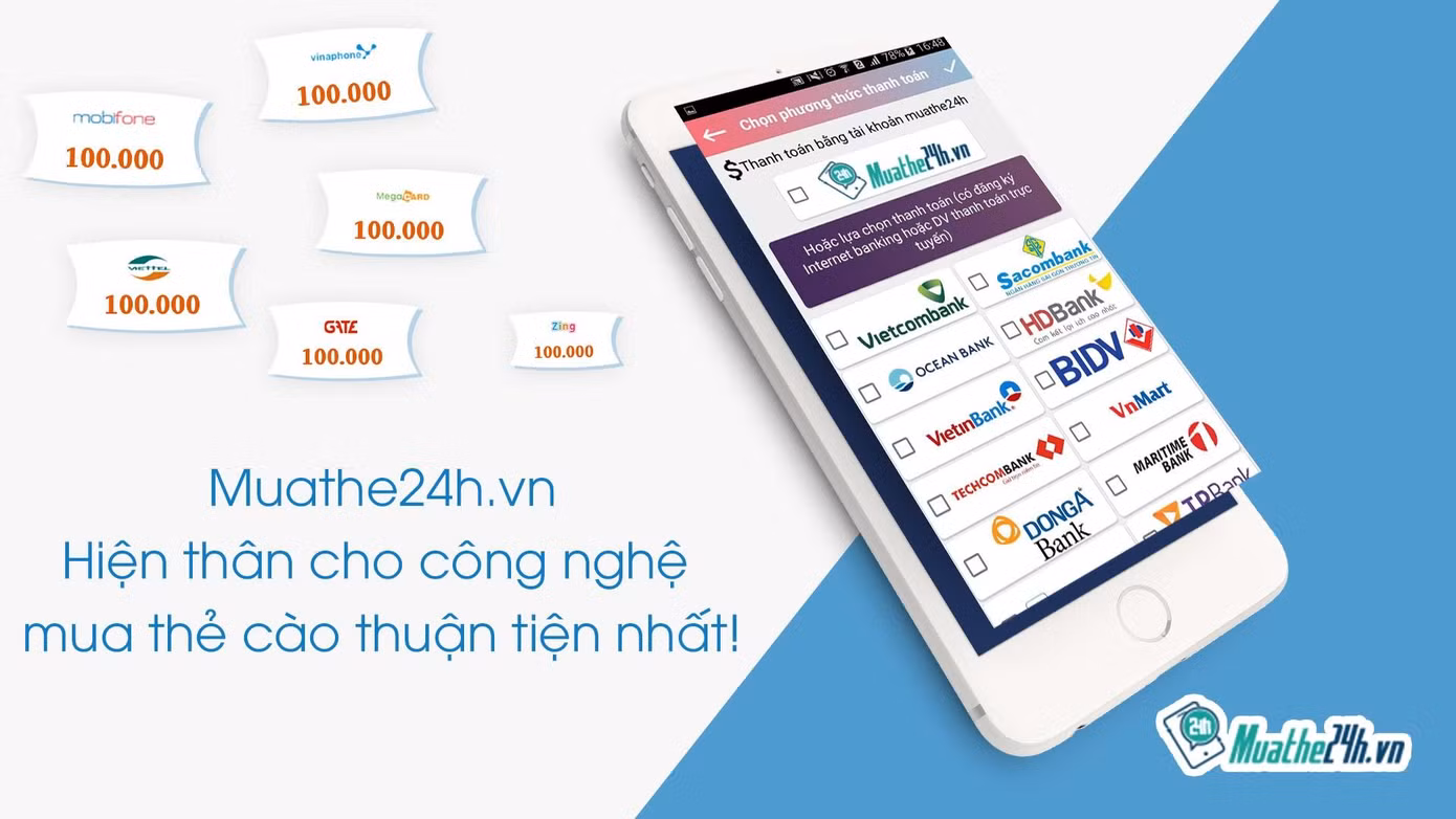 Muathe24h.vn: Khát vọng số hóa thói quen mua thẻ cào của người Việt