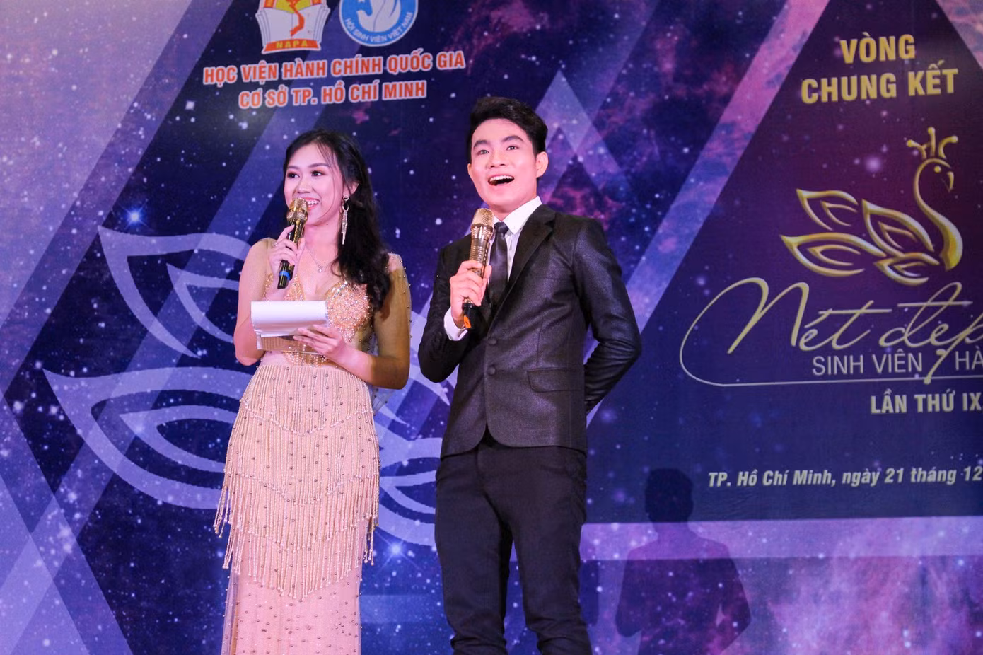 Cô MC say mê hoạt động Đoàn, Hội ảnh 1 Cô MC mê Đoàn, Hội