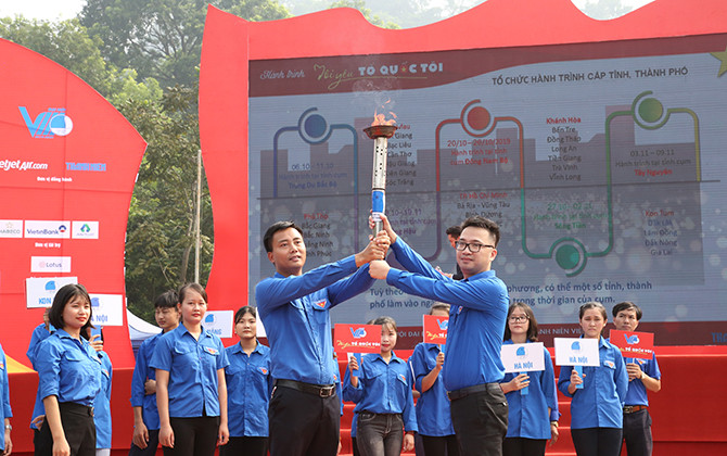 Hành trình “Tôi yêu Tổ quốc tôi” chính thức được bắt đầu