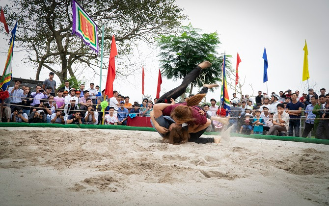 Hội vật làng Thủ Lễ ở Thừa Thiên Huế