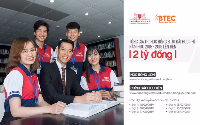 CĐ Việt Mỹ tuyển sinh 2 nhóm ngành CNTT và Chăm sóc sức khỏe ảnh 2 CĐ Việt Mỹ tuyển sinh 2 nhóm ngành CNTT và Chăm sóc sức khỏe