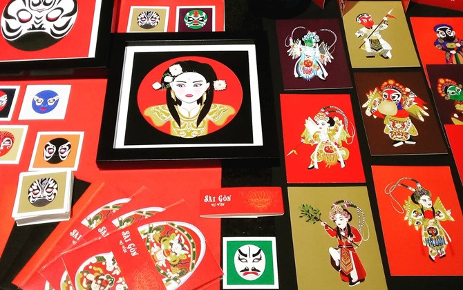 Giữ hồn tranh kiếng xưa