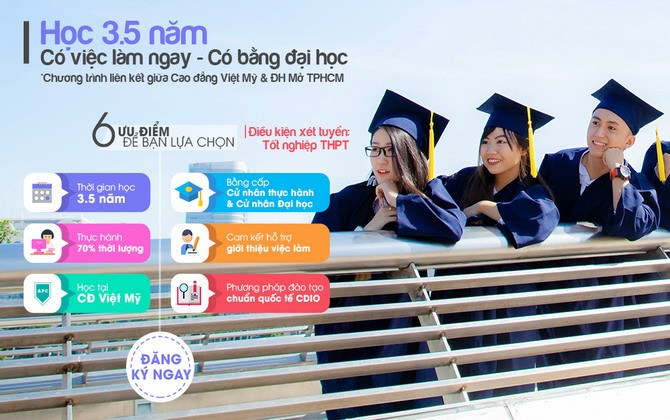 Cao đẳng Việt Mỹ khai trương cơ sở mới Củ Chi với chương trình ưu đãi giá trị