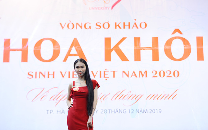 Nhan sắc thí sinh “Hoa khôi Sinh viên Việt Nam” tại Hà Nội
