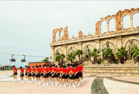 Công viên Sun World náo nhiệt trong vòng bán kết Flashmob