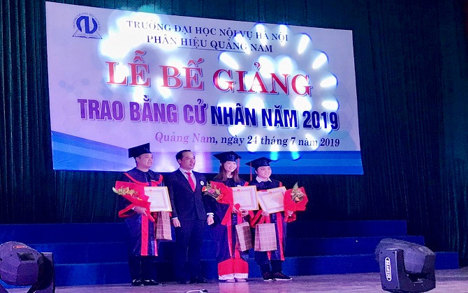 Hơn 86% sinh viên Đại học Nội vụ phân hiệu Quảng Nam có việc làm sau khi ra trường