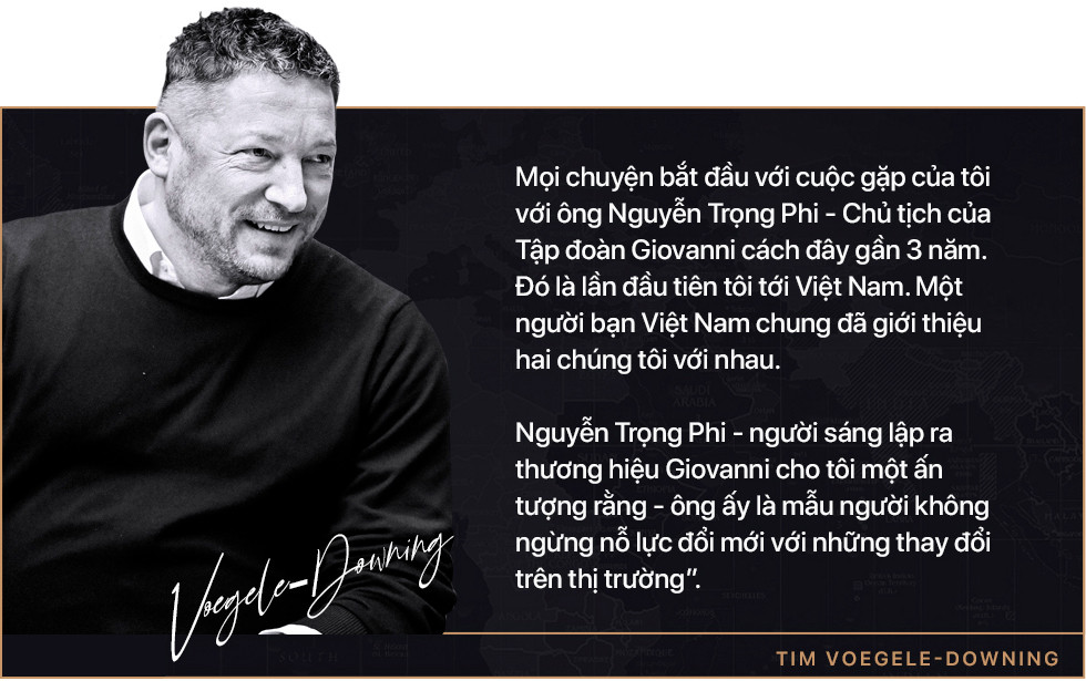 Giovanni- một thương hiệu chất lượng xa xỉ dựa trên giá trị tốt đẹp