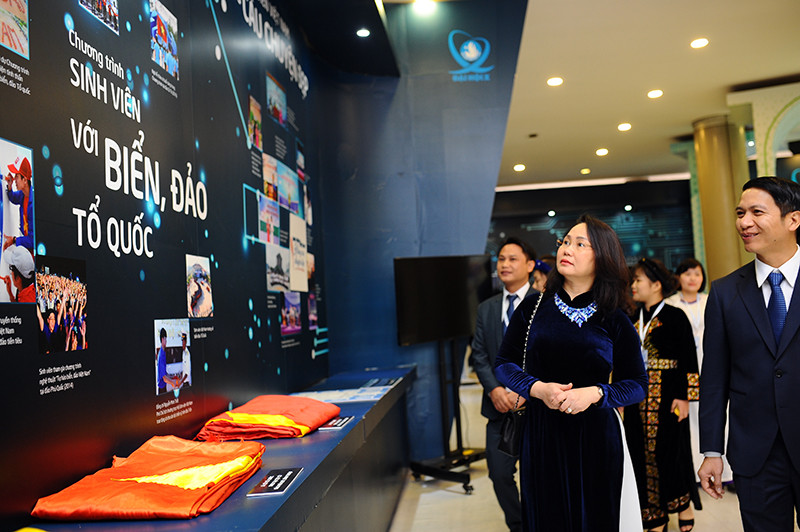 Toàn cảnh phiên trọng thể Đại hội đại biểu toàn quốc Hội Sinh viên Việt Nam lần thứ X