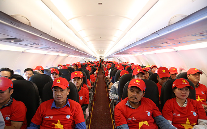 Cùng trải nguyện trên chuyến bay “Tôi yêu Tổ quốc tôi”