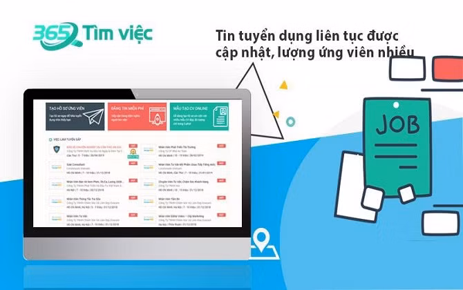 Tìm việc làm tại Hải Phòng đơn giản mà hiệu quả tại timviec365.vn