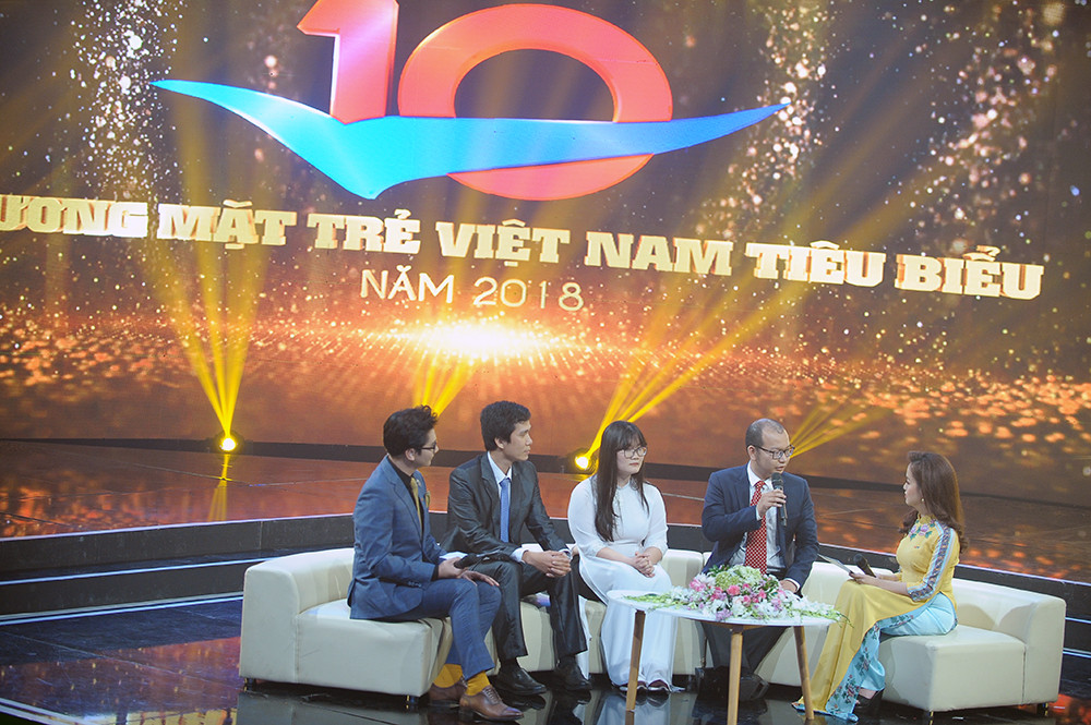 Tuyên dương 10 gương mặt trẻ Việt Nam tiêu biểu năm 2018