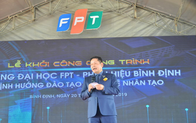 ĐH FPT xây phân hiệu thứ 5, chuyên đào tạo AI tại Bình Định