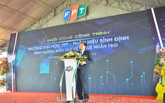 ĐH FPT xây phân hiệu thứ 5, chuyên đào tạo AI tại Bình Định