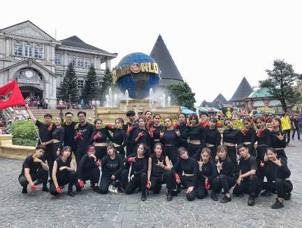 Công viên Sun World náo nhiệt trong vòng bán kết Flashmob