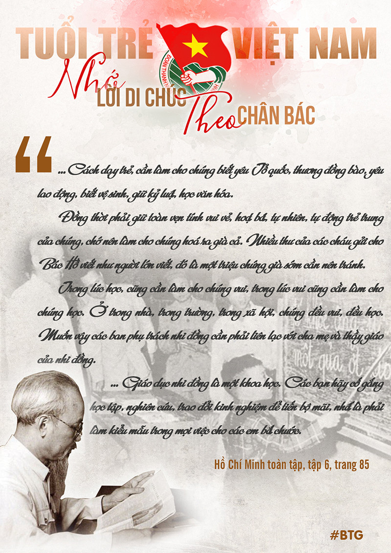 Những lời của Bác dạy thanh thiếu niên 
