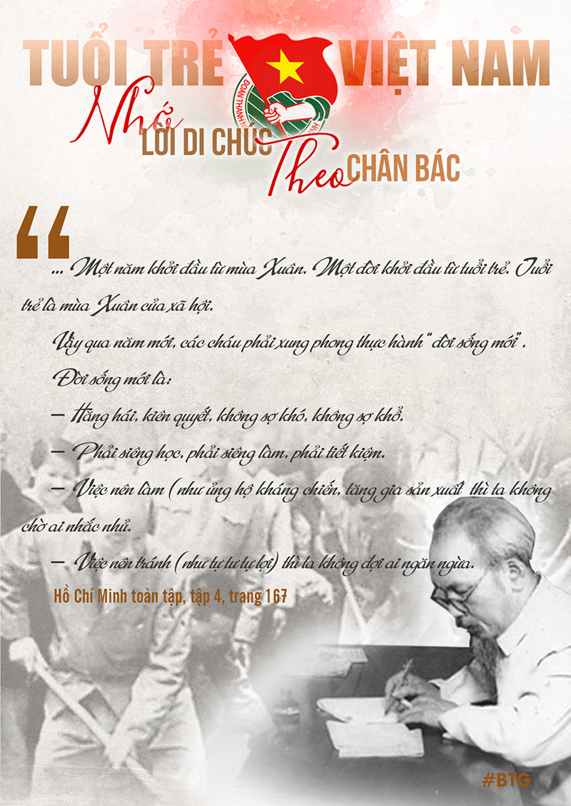 Những lời của Bác dạy thanh thiếu niên 