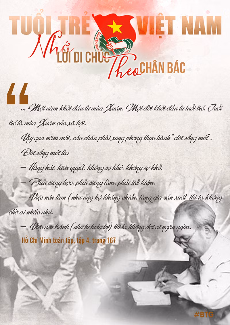 Những lời của Bác dạy thanh thiếu niên 