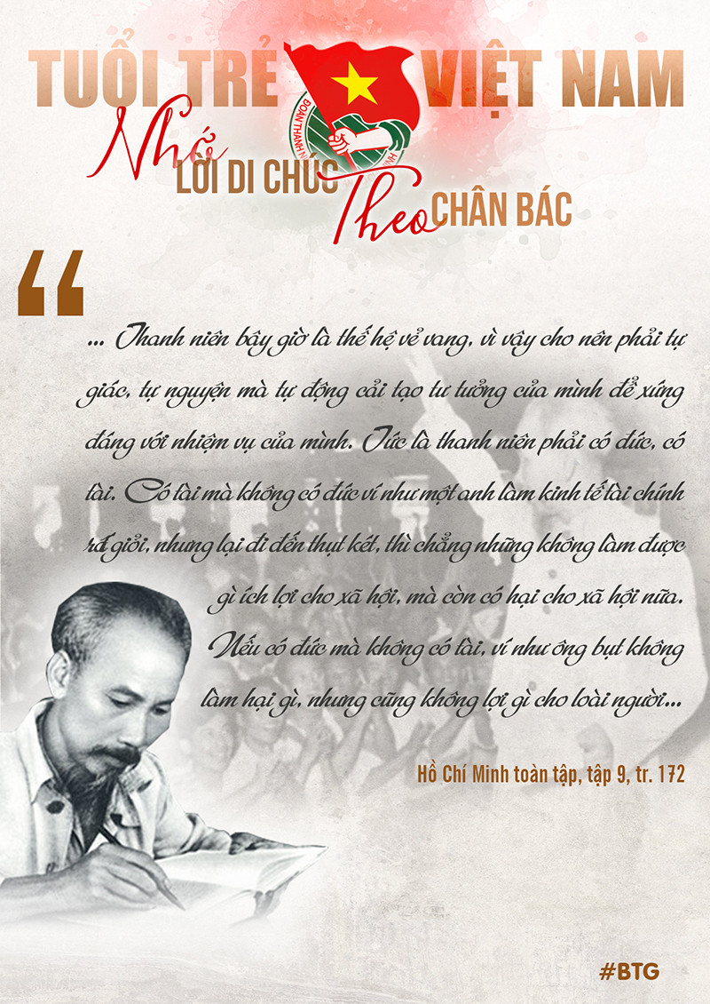 Những lời của Bác dạy thanh thiếu niên 