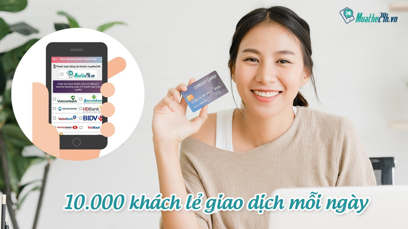Muathe24h.vn: Khát vọng số hóa thói quen mua thẻ cào của người Việt