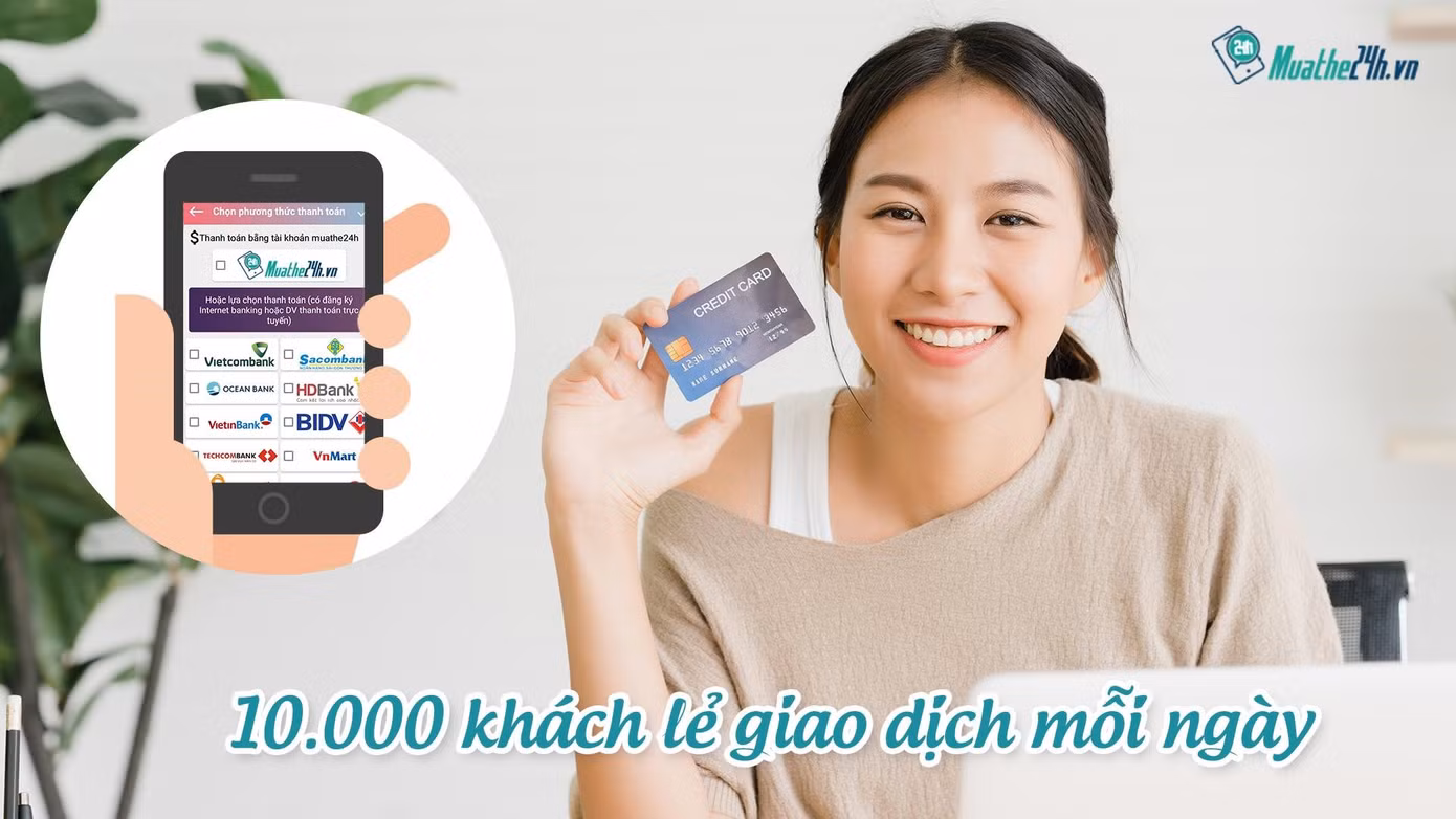 Muathe24h.vn: Khát vọng số hóa thói quen mua thẻ cào của người Việt