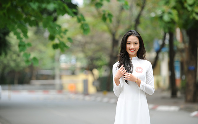 Nhan sắc thí sinh “Hoa khôi Sinh viên Việt Nam” tại Hà Nội