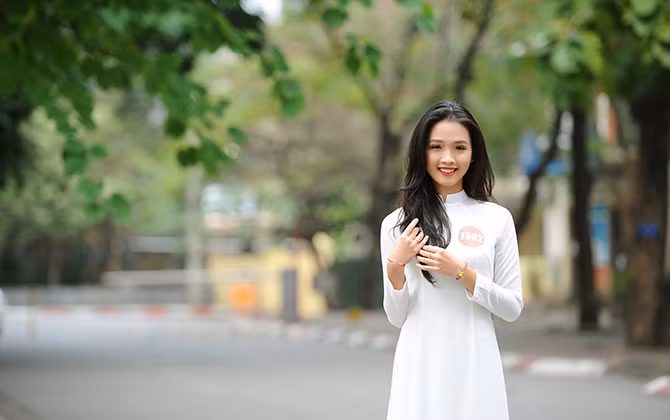 Nhan sắc thí sinh “Hoa khôi Sinh viên Việt Nam” tại Hà Nội