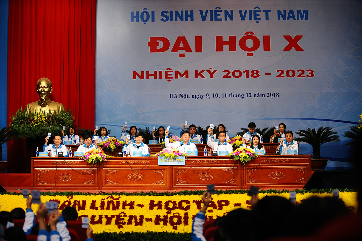 Khai mạc Đại hội đại biểu sinh viên Việt Nam toàn quốc lần thứ X